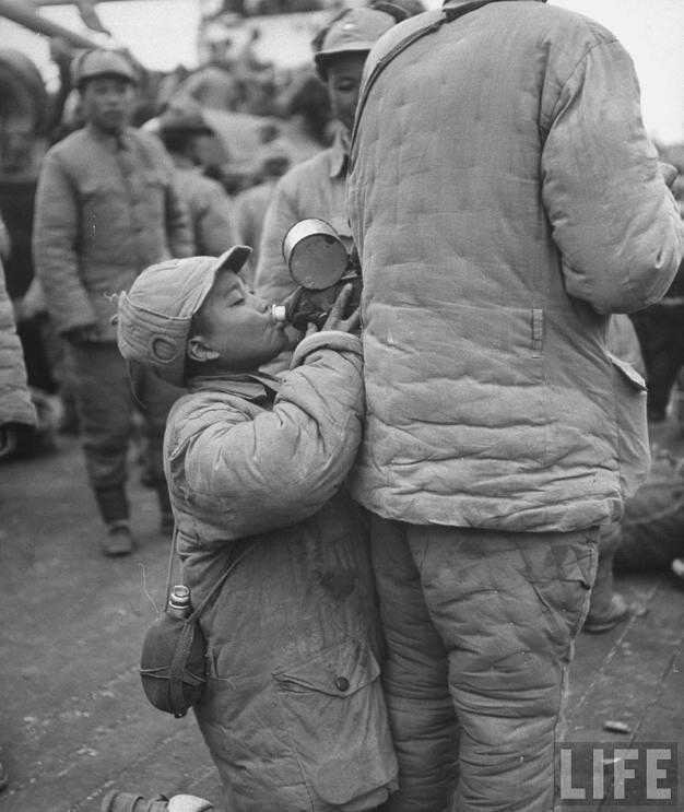 老照片淮海战役中的国军