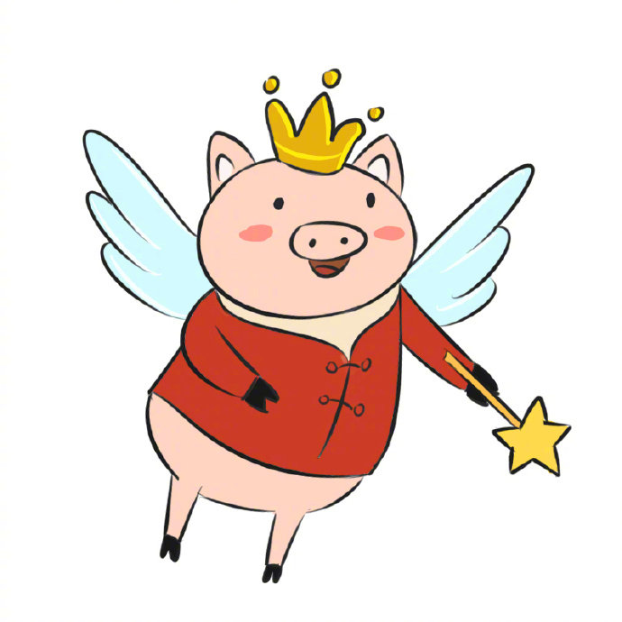 早安石家庄转赞这只仙女猪后祝愿2019事事顺心好运连连