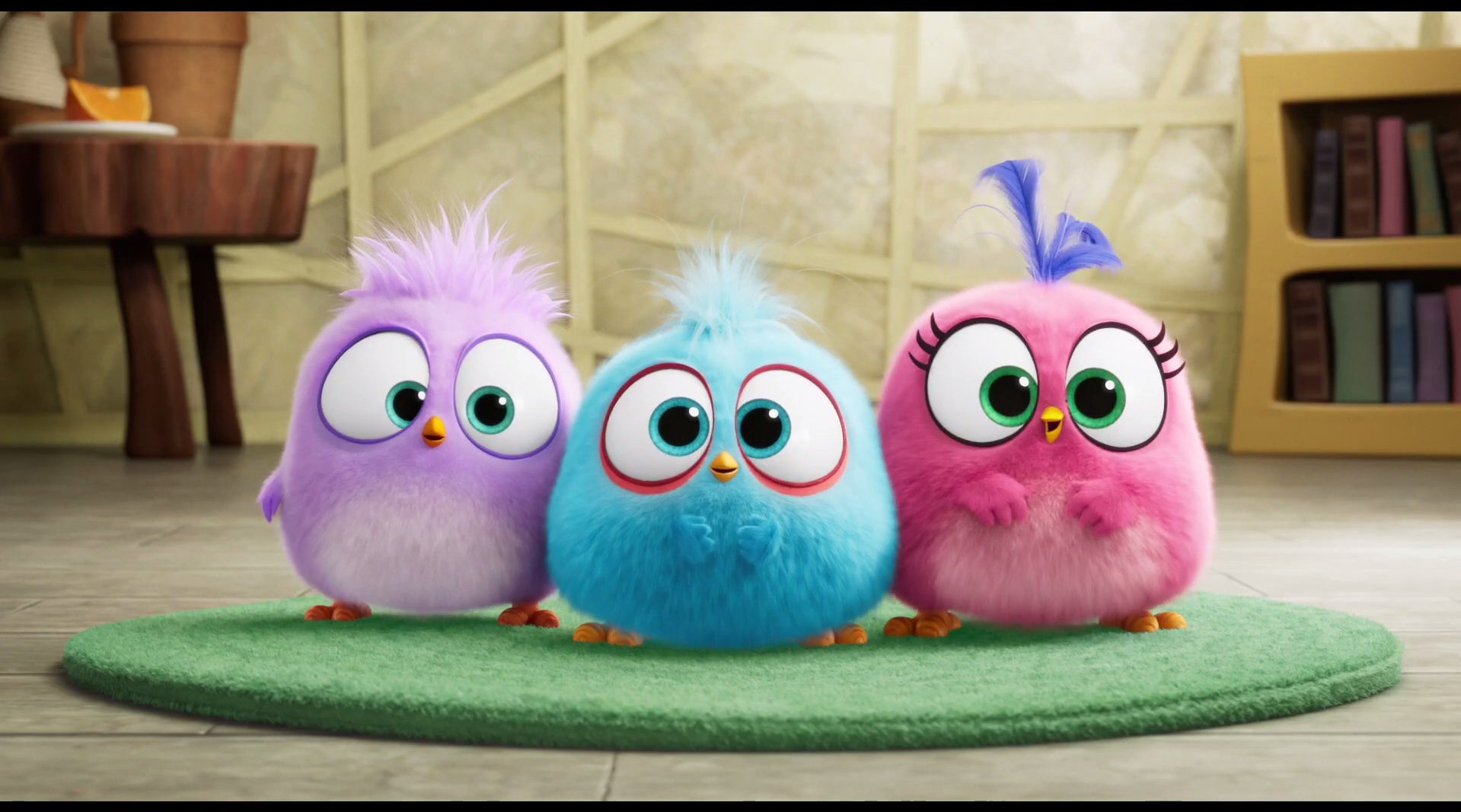 萌萌萌!《愤怒的小鸟2》曝光父亲节特别版预告:三只可爱的小鸟