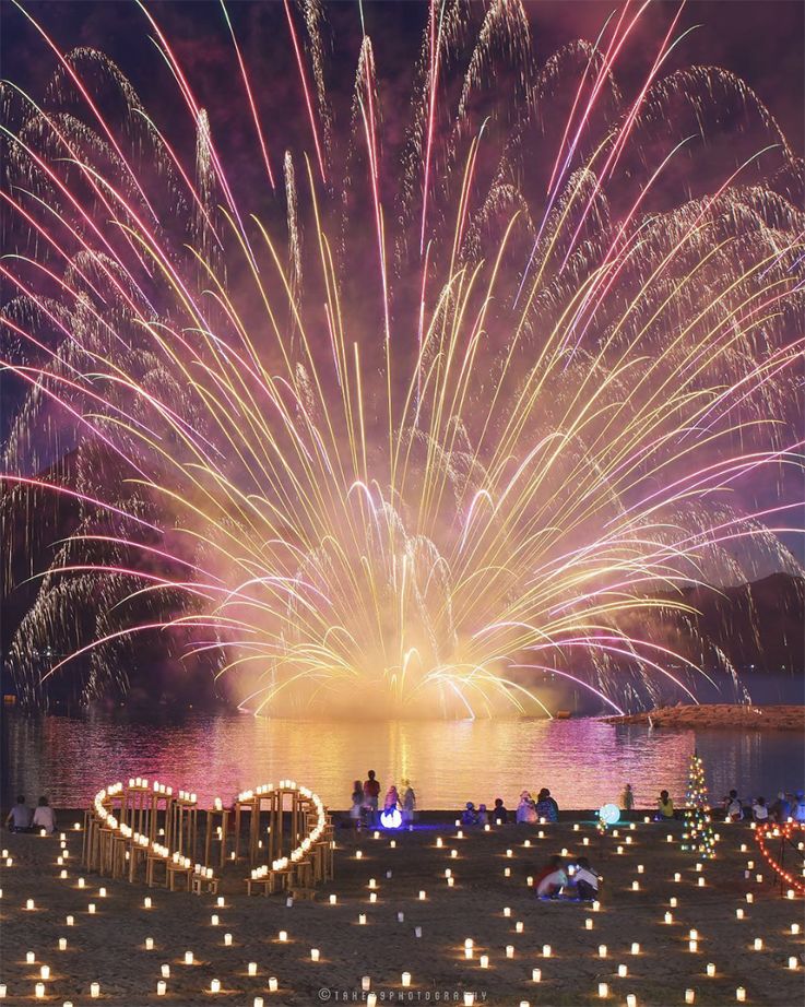 美图欣赏|15张绚烂的烟花照片