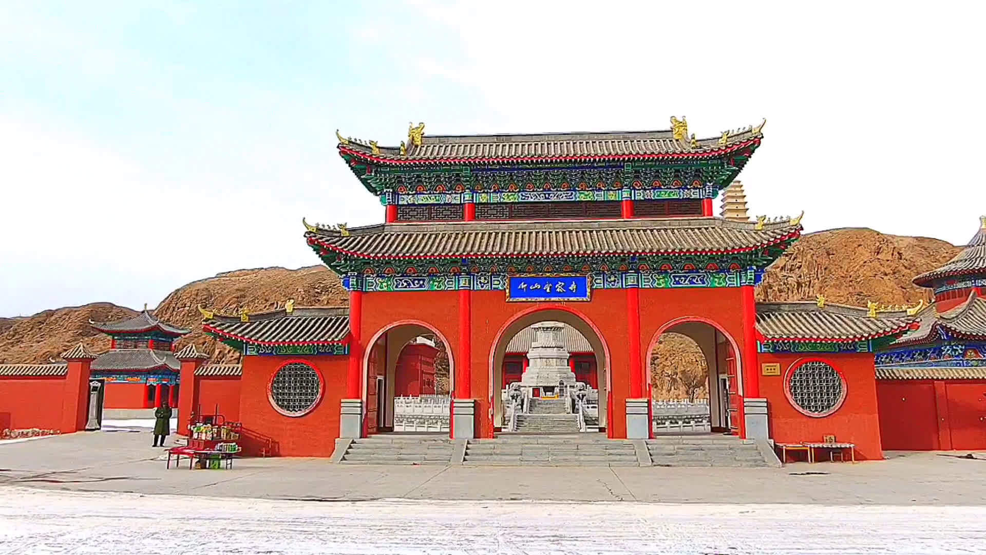 甘肃金昌御山圣容寺,一个安安静静念经的地方,没有什么"上师"