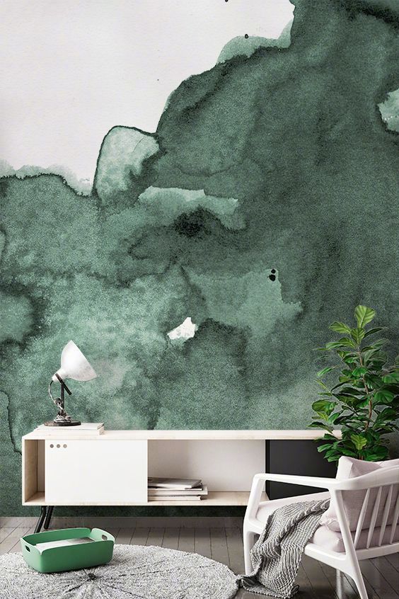 室内设计 · 水彩墙面 早