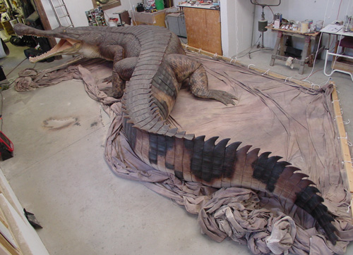 生物史上最大的鳄鱼,最爱吃恐龙,身长10米,体重4吨