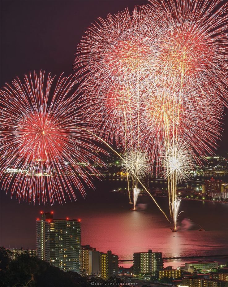 美图欣赏15张绚烂的烟花照片