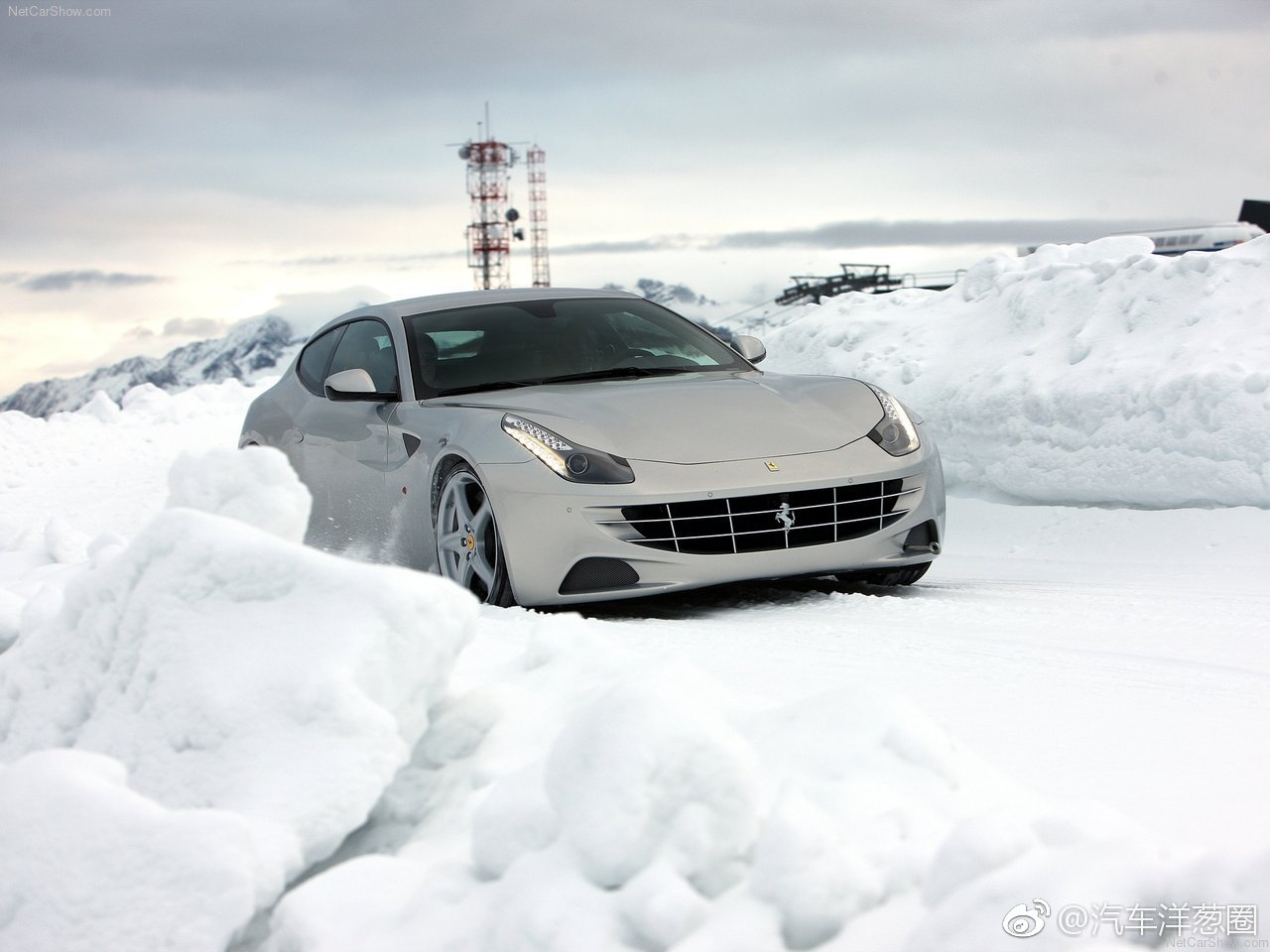 ferrari ff 玩雪吗?