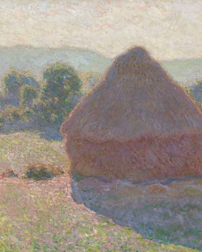 莫奈的干草堆拍出1107亿美元折合人民币76亿