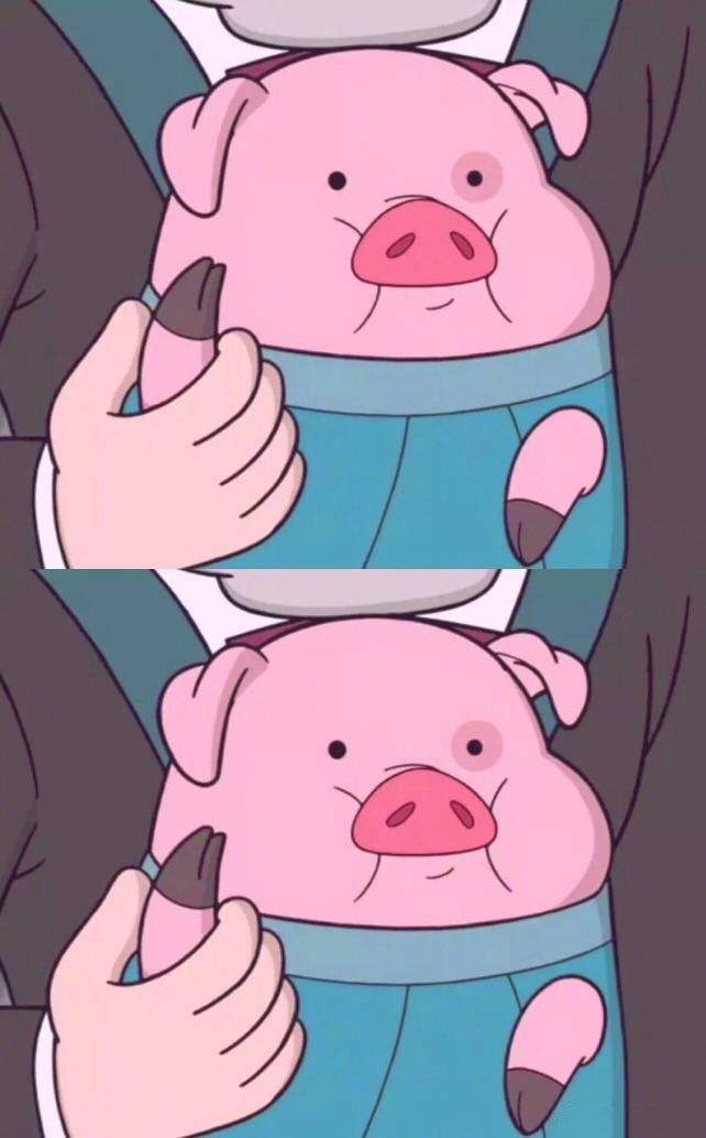 转发这只粉红猪好运连连开心每天