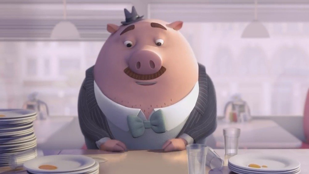 嗜吃鸡蛋为命的猪先生