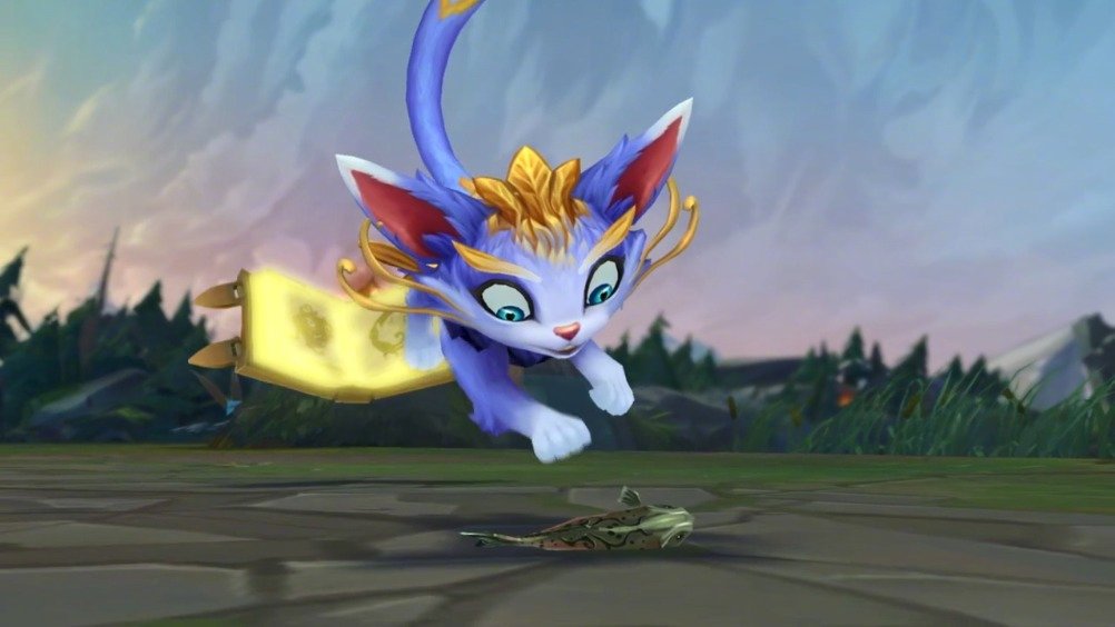 新英雄魔法猫咪悠米预告片来啦,终于可以在英雄联盟的世界里撸猫了