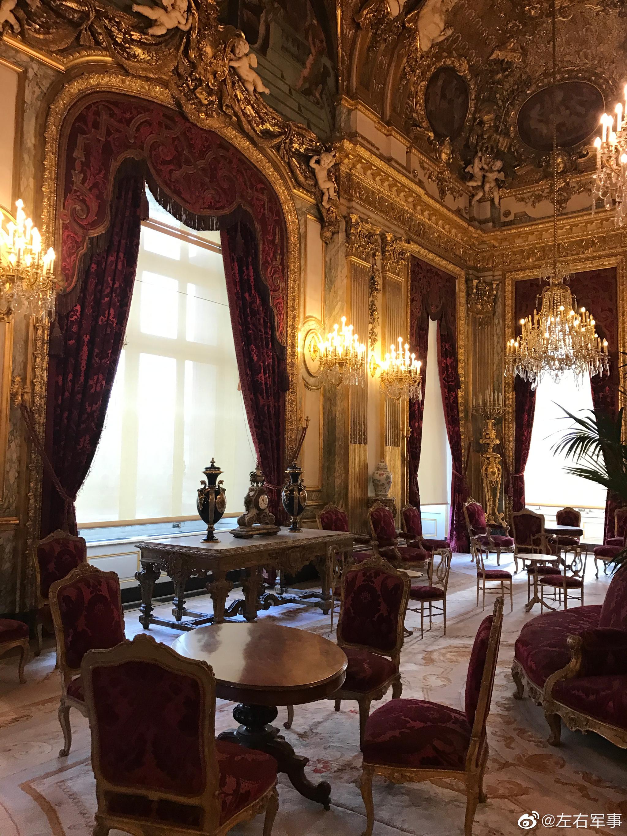 卢浮宫里的拿破仑三世套间