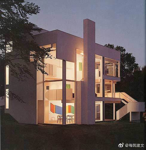 名作赏析——史密斯住宅|房子|空间|玻璃|迈耶|房间_新浪新闻
