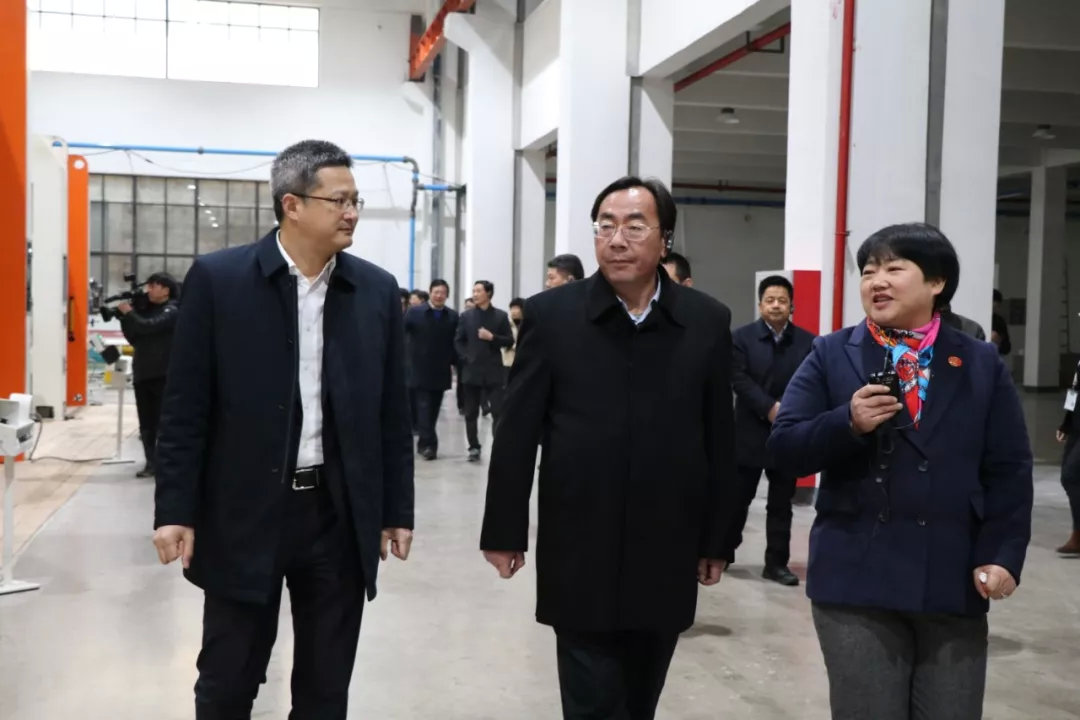 绍兴市市委书记马卫光马书记携四套班子领导莅临帅丰考察调研