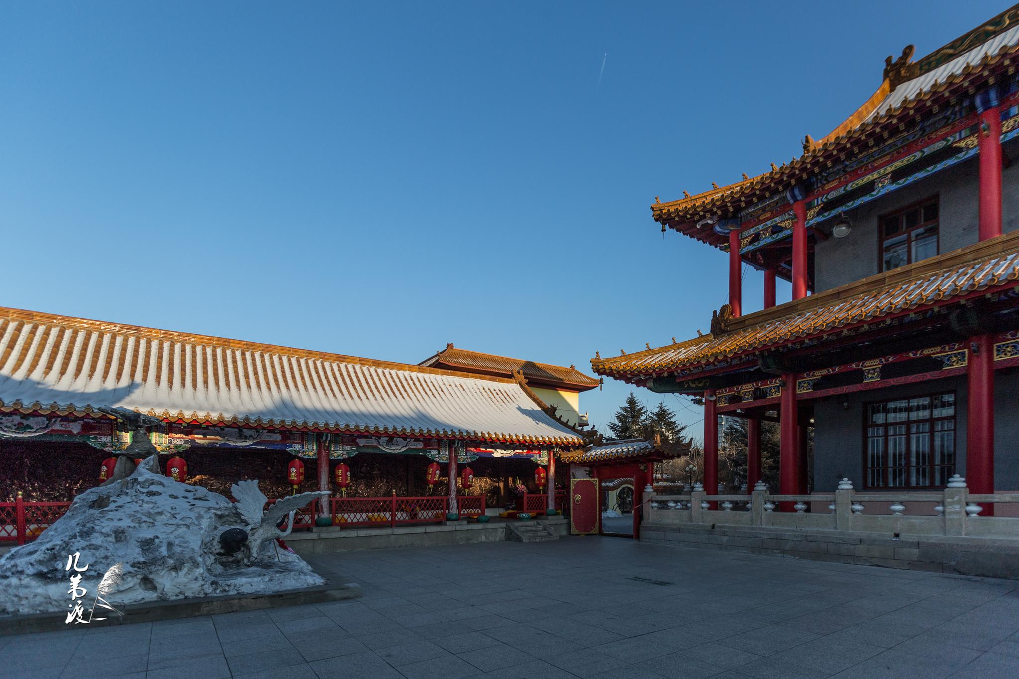 哈尔滨极乐寺2015/2 东北四大佛教寺院之一(另三处是长春般若寺,沈