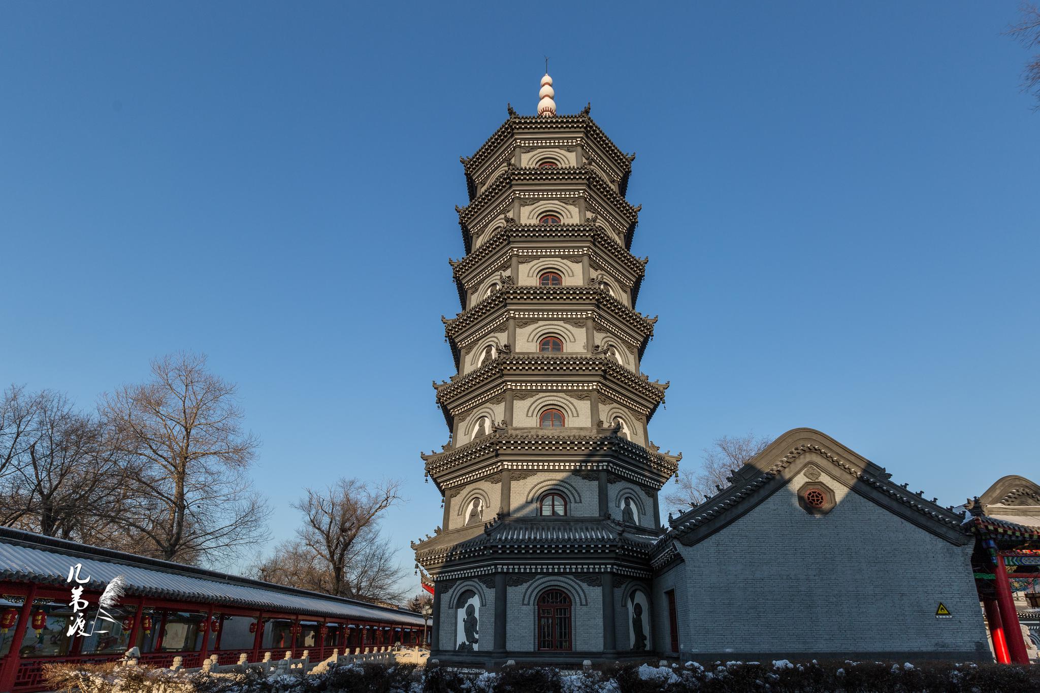 哈尔滨极乐寺2015/2 东北四大佛教寺院之一(另三处是长春般若寺,沈