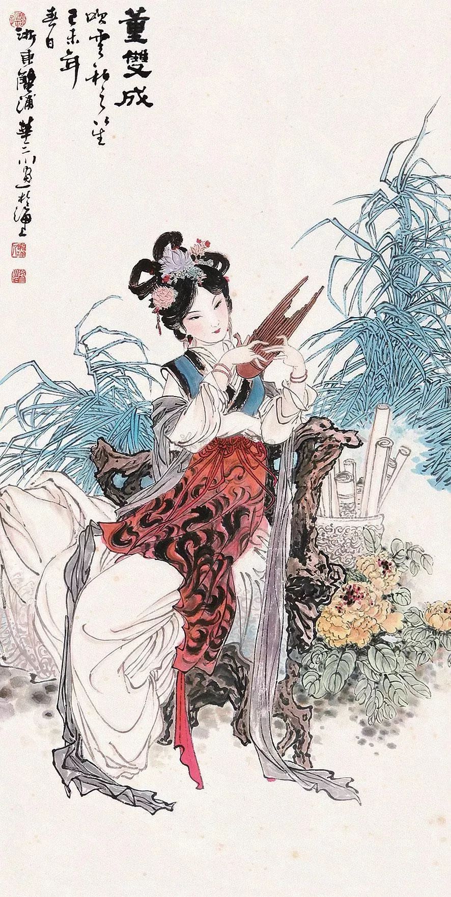 华三川:开创"新美人画"先河