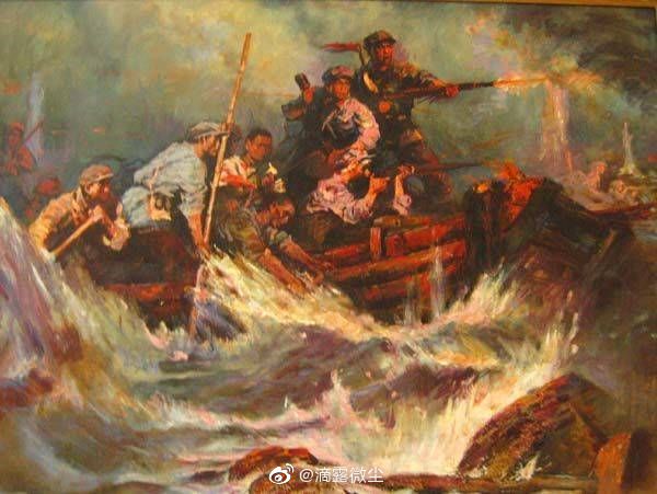 1935年5月,长征中的中央红军巧渡金沙江后继续北上