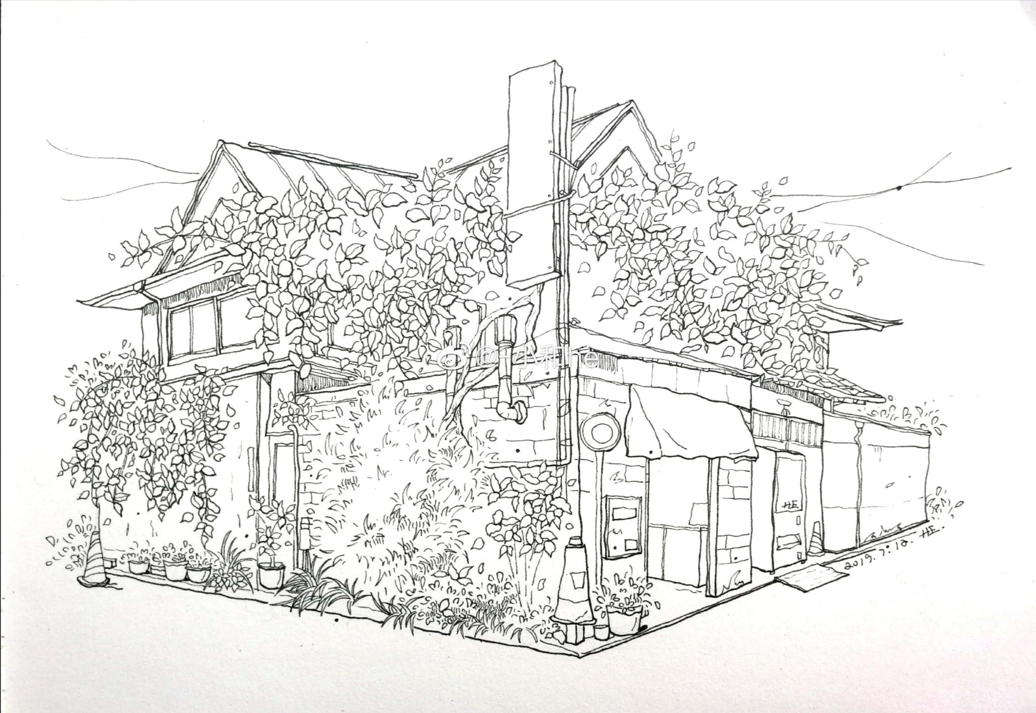 线稿也有一种里程碑式的美