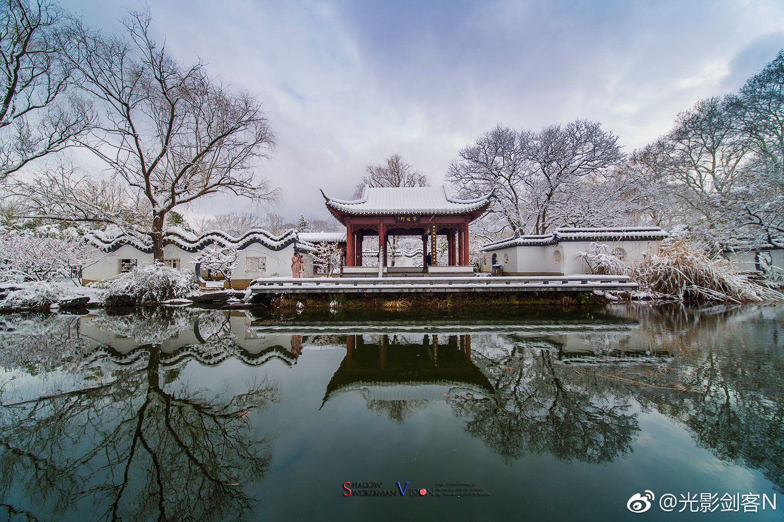 早安!金陵·雪 一场大雪让南京变成了金陵