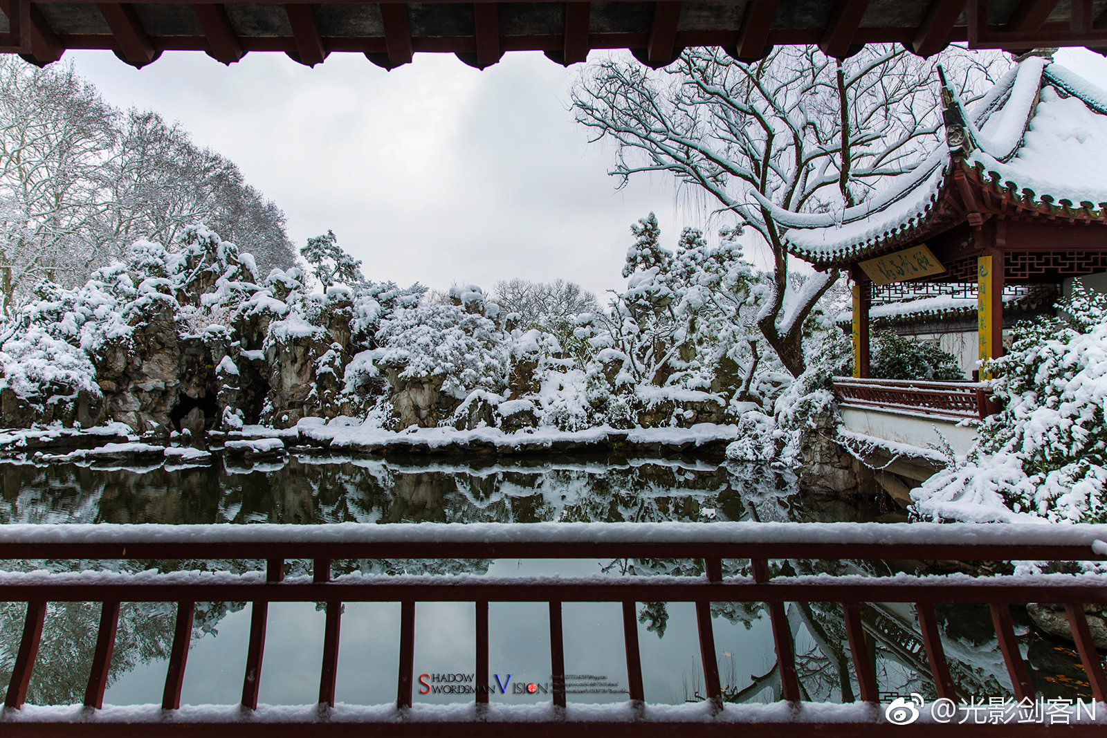 早安!金陵·雪 一场大雪让南京变成了金陵
