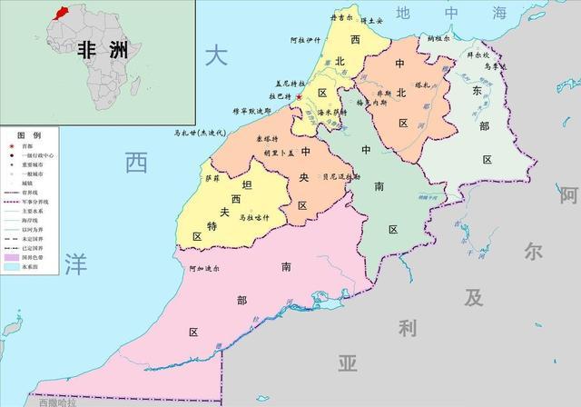 "磷酸盐之国"摩洛哥:君主立宪的阿拉伯国家,扼守直布罗陀海峡
