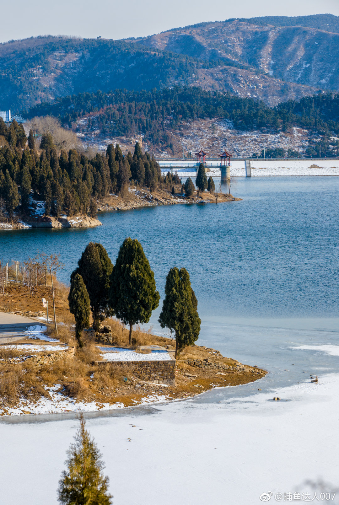章丘百丈崖水库 @新浪山东 @浪部落 @济南市旅游发展委员会 @中国摄