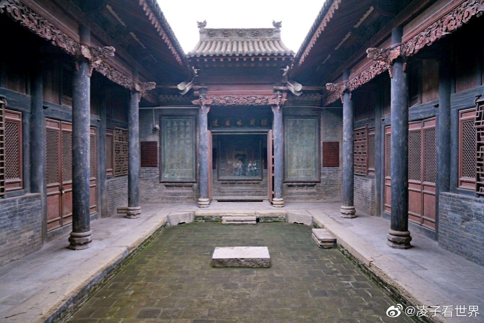 山西襄汾县的丁村是一个有着百年历史的古村