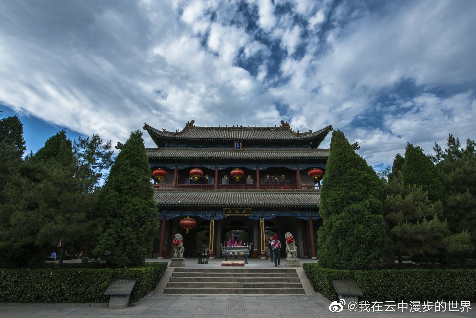 临汾尧庙华门景区风光,助力2019年第二届尧都文化旅游节