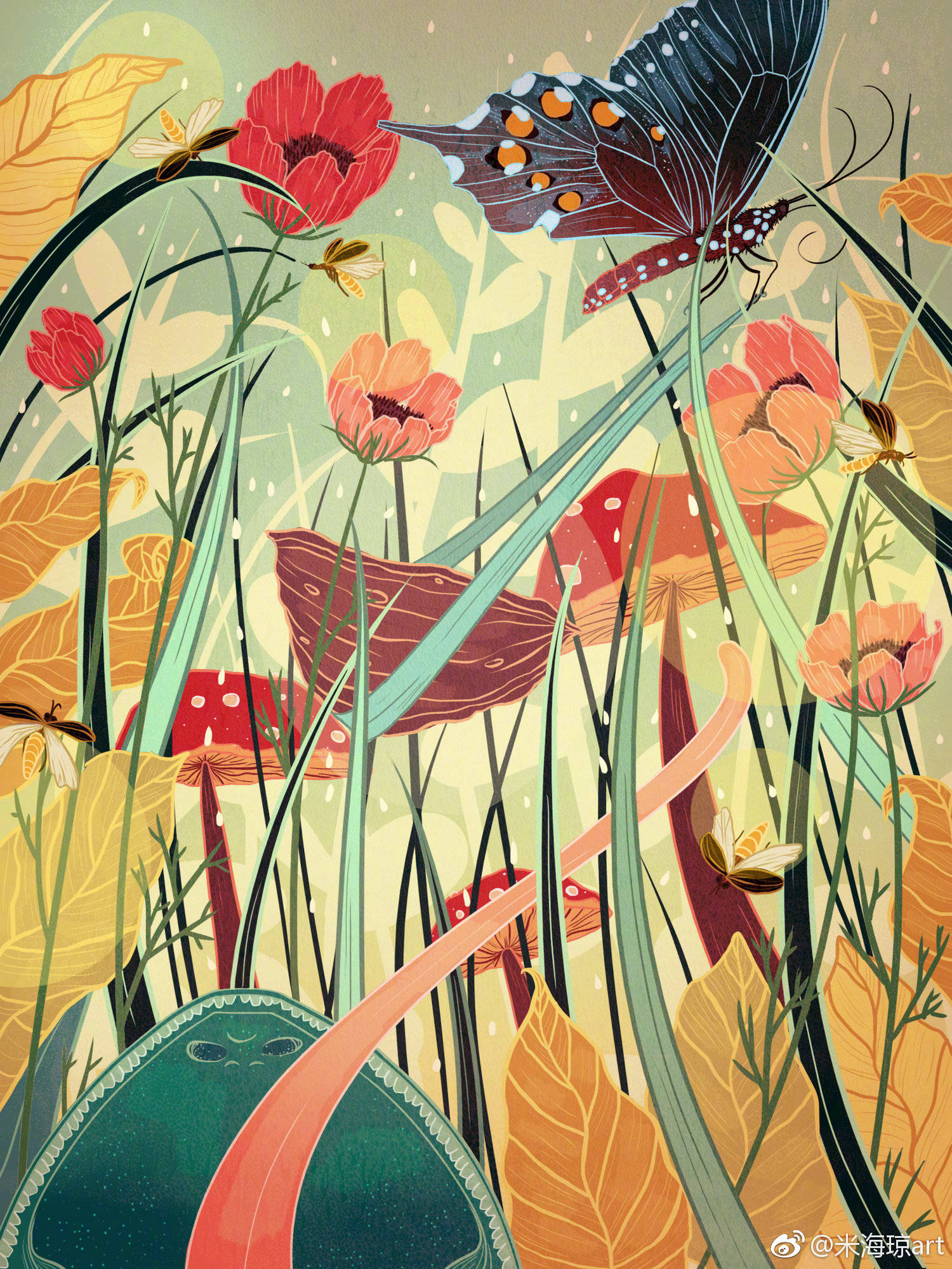 转自画货美国自由插画师kaileywhitman