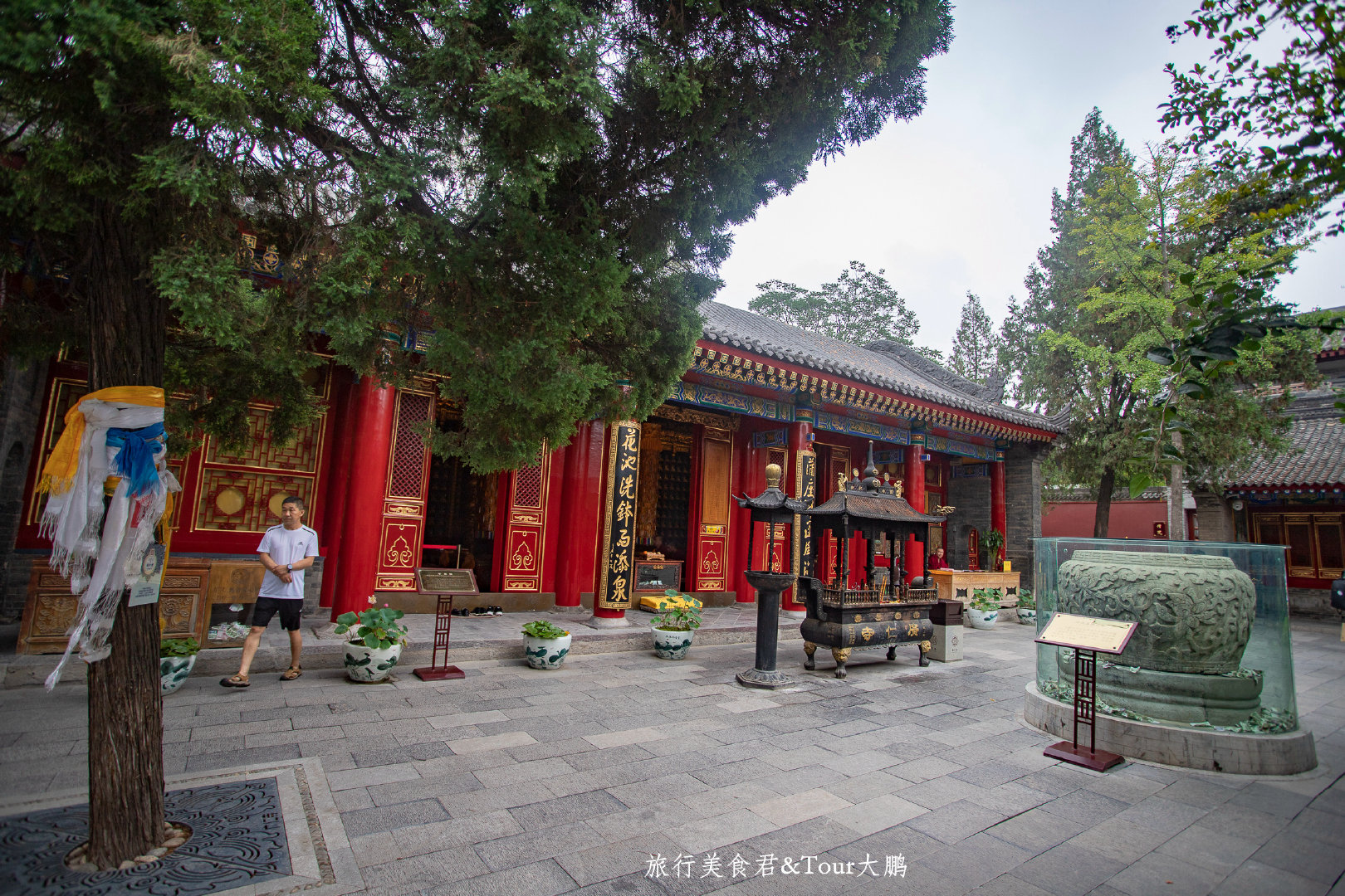 西安城墙西北角一座不是很起晚的广仁寺,绿度母的道场