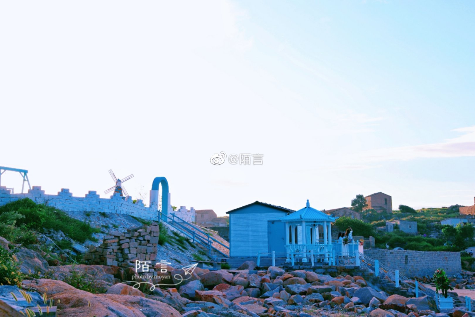 带一堆孩子们一起打卡平潭网红景点阿嬷家的海一个适合拍照的地方