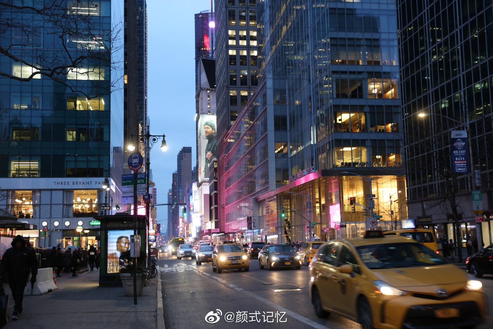 夜色一一纽约曼哈顿逛夜街拍摄