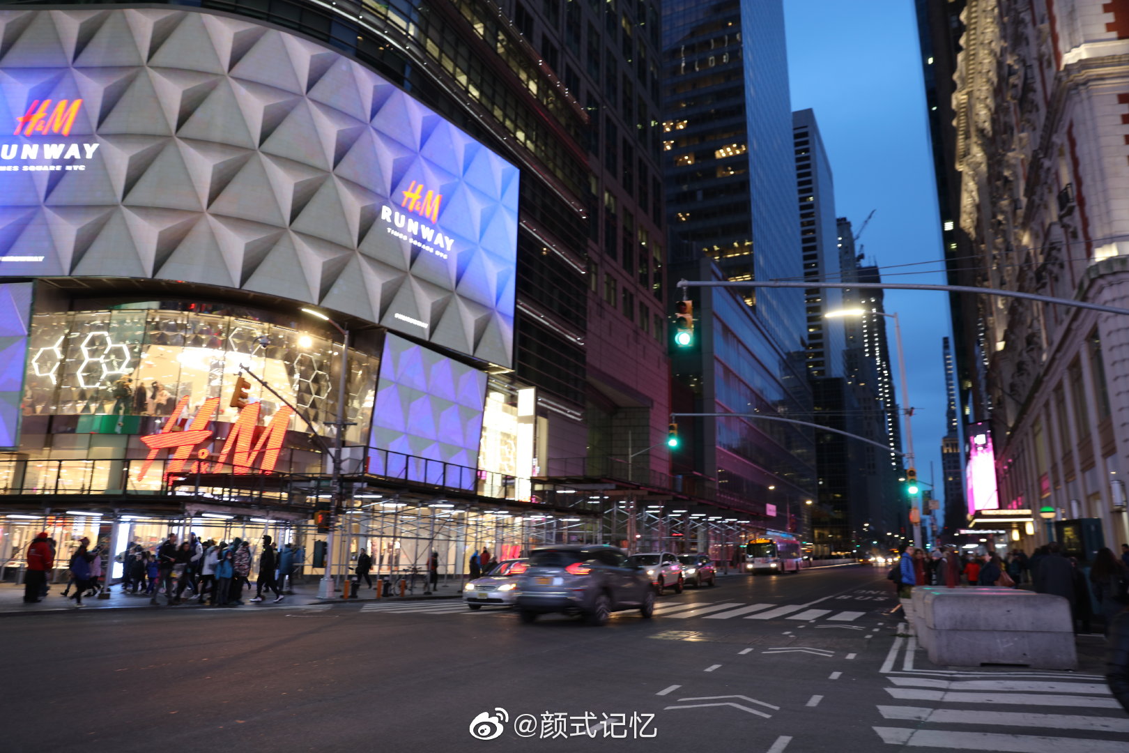 夜色一一纽约曼哈顿逛夜街拍摄