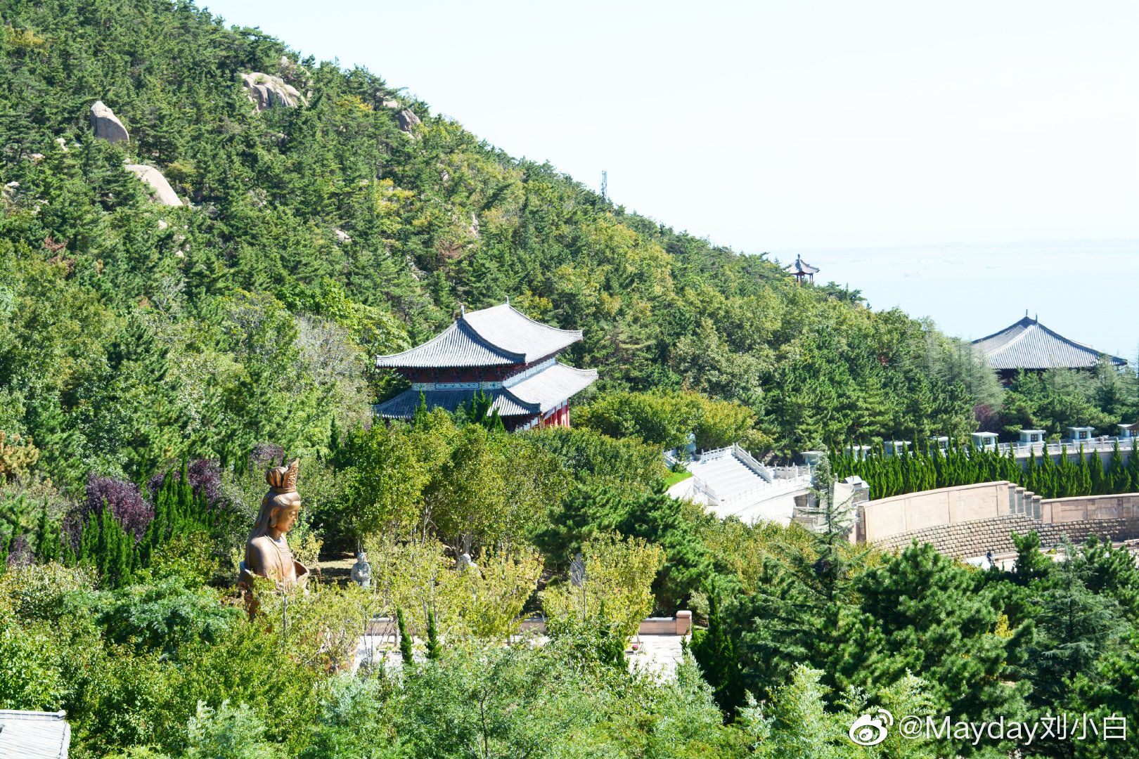 赤山禅院位于法华院西百余米|赤山禅院|法华院|塑像_新浪新闻