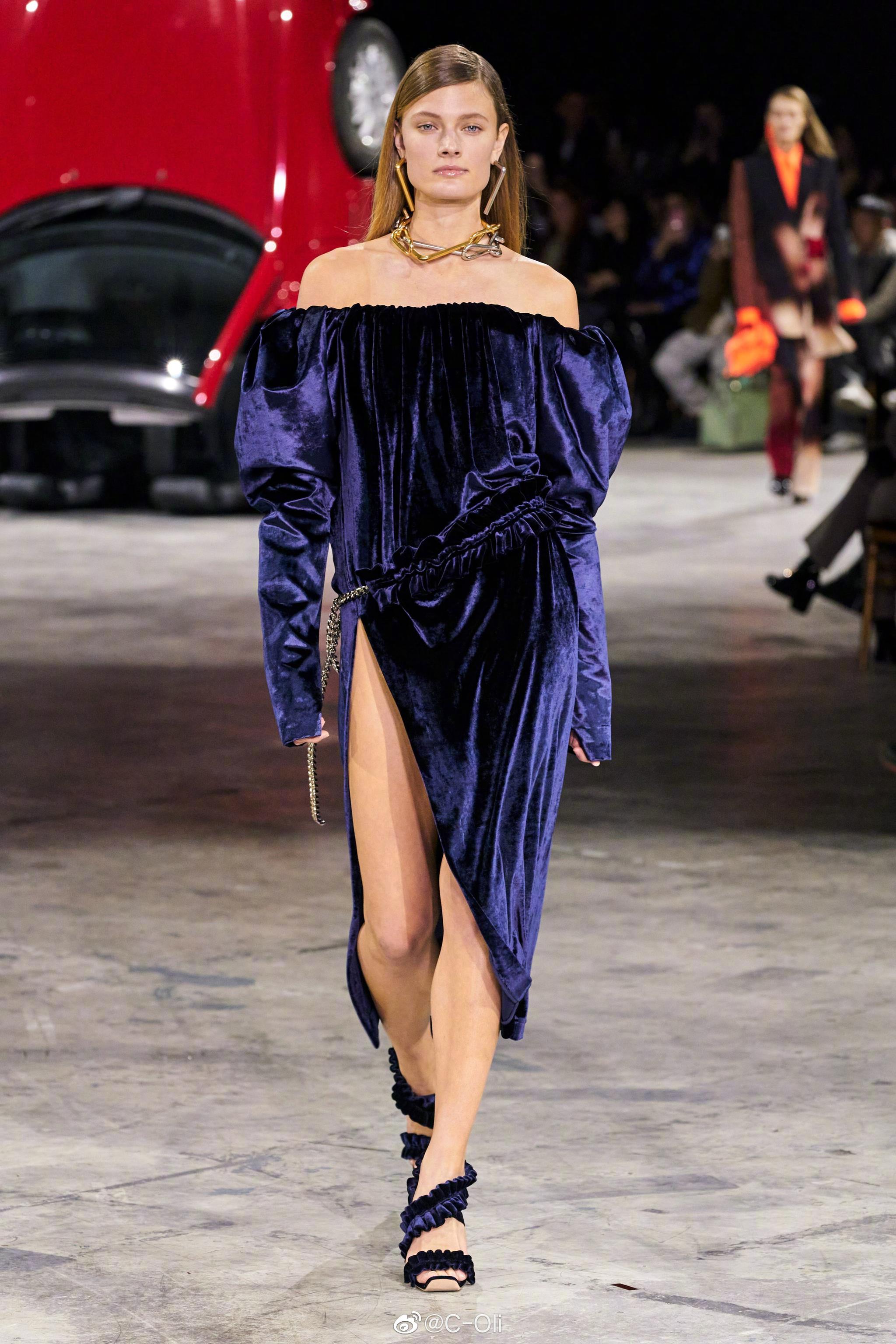 off-white f/w 2020秀场上的超模阵容