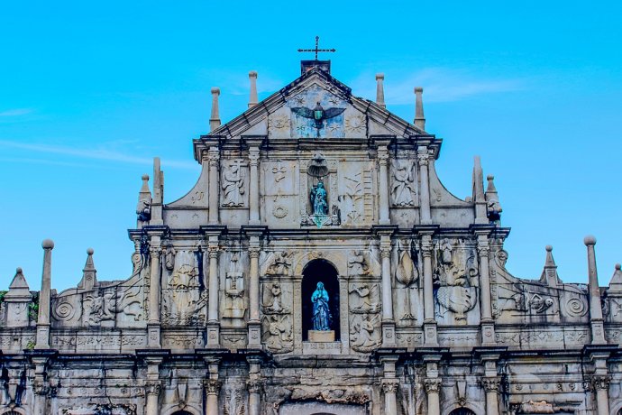 三大巴牌坊,来到澳门是一定不可错过的.