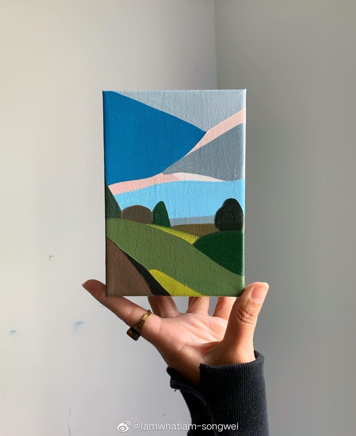 几何化的风景| racheael