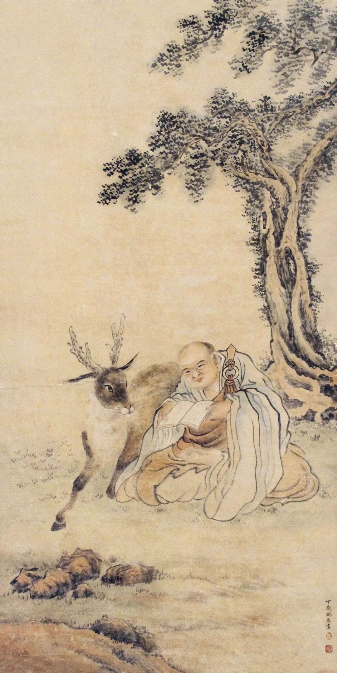 清宫廷画家丁观鹏释道人物画欣赏,见者增福!|博物馆|丁观鹏|画院_新浪新闻