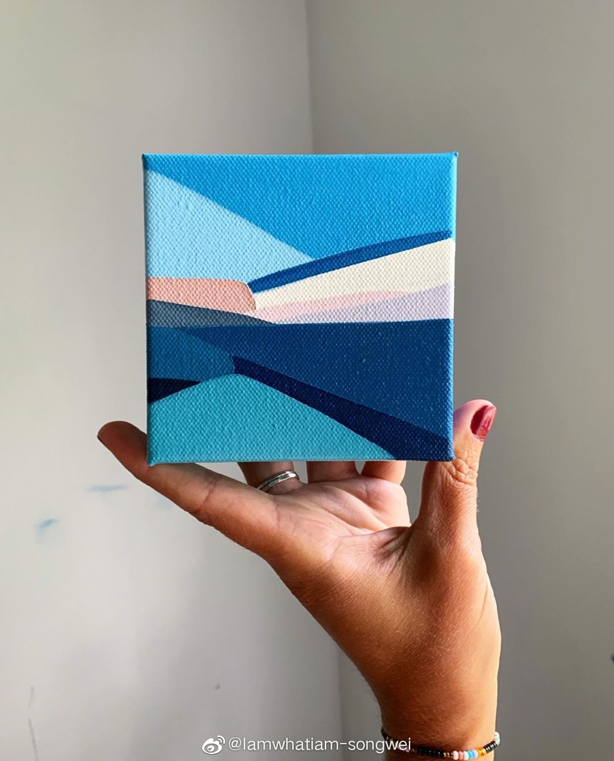 几何化的风景| racheael