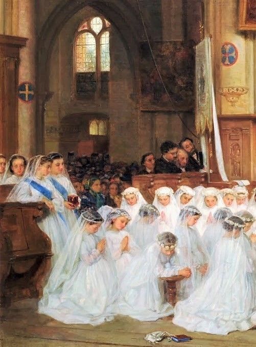 first communion初领圣体