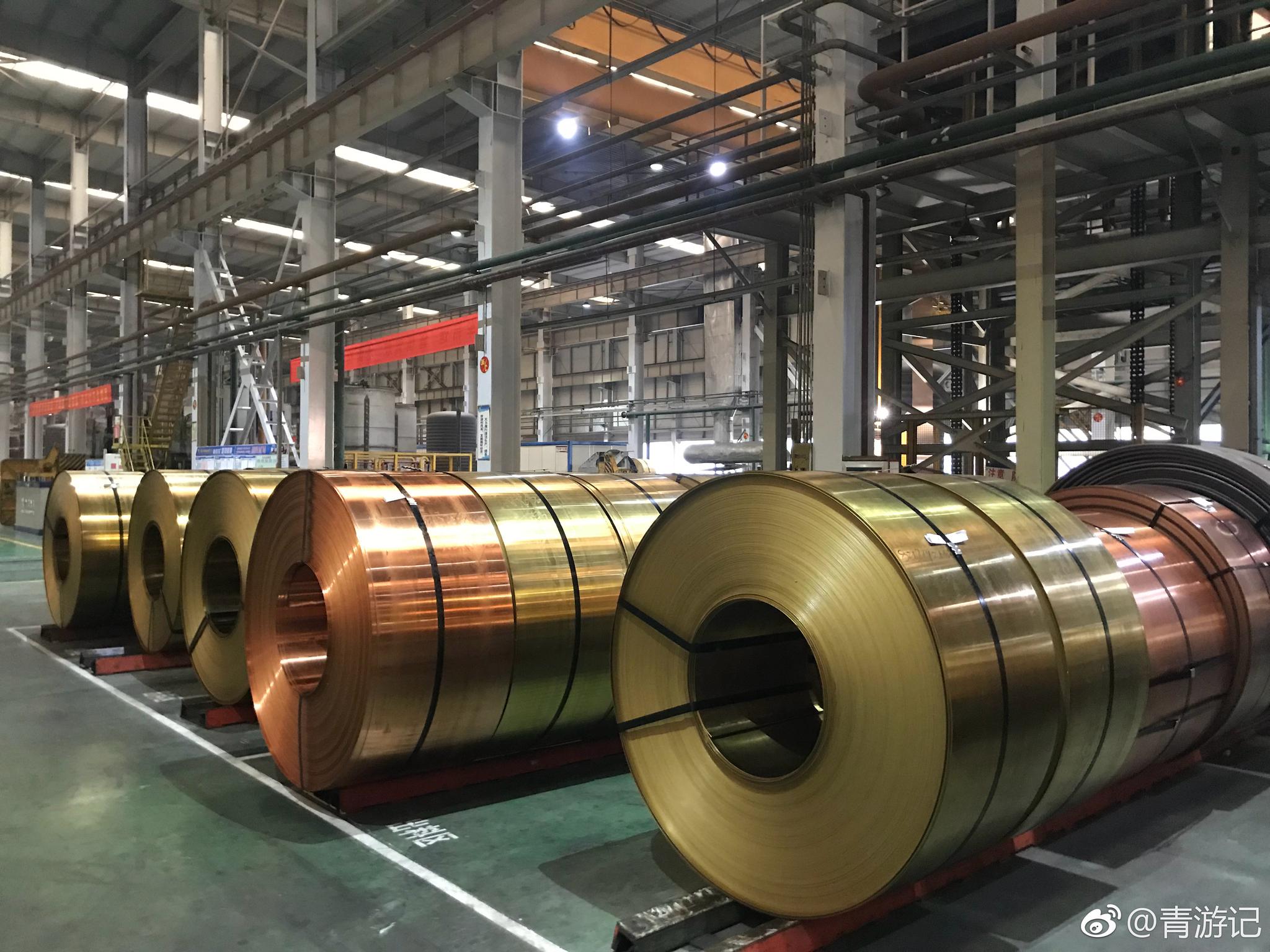 铜陵有色公司是全国第一,世界第二的电解铜生产企业