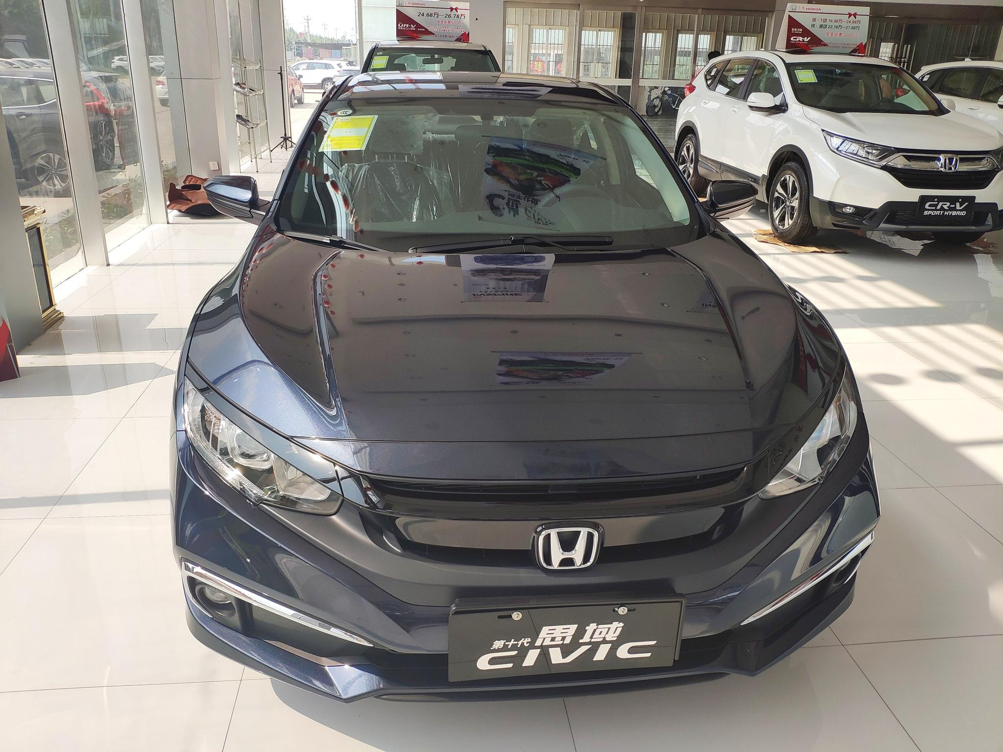 非常运动新款本田思域实车到店