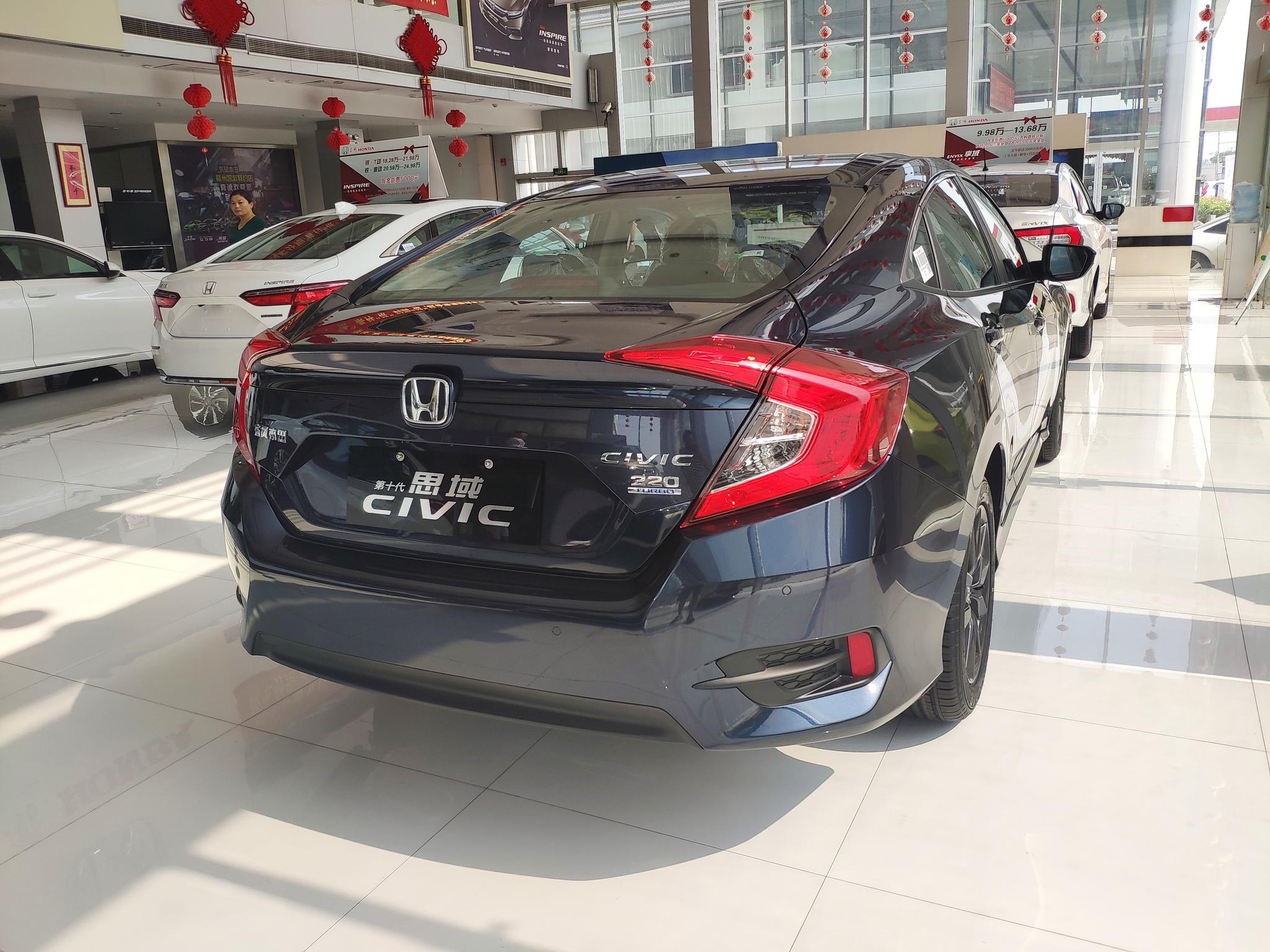 非常运动新款本田思域实车到店