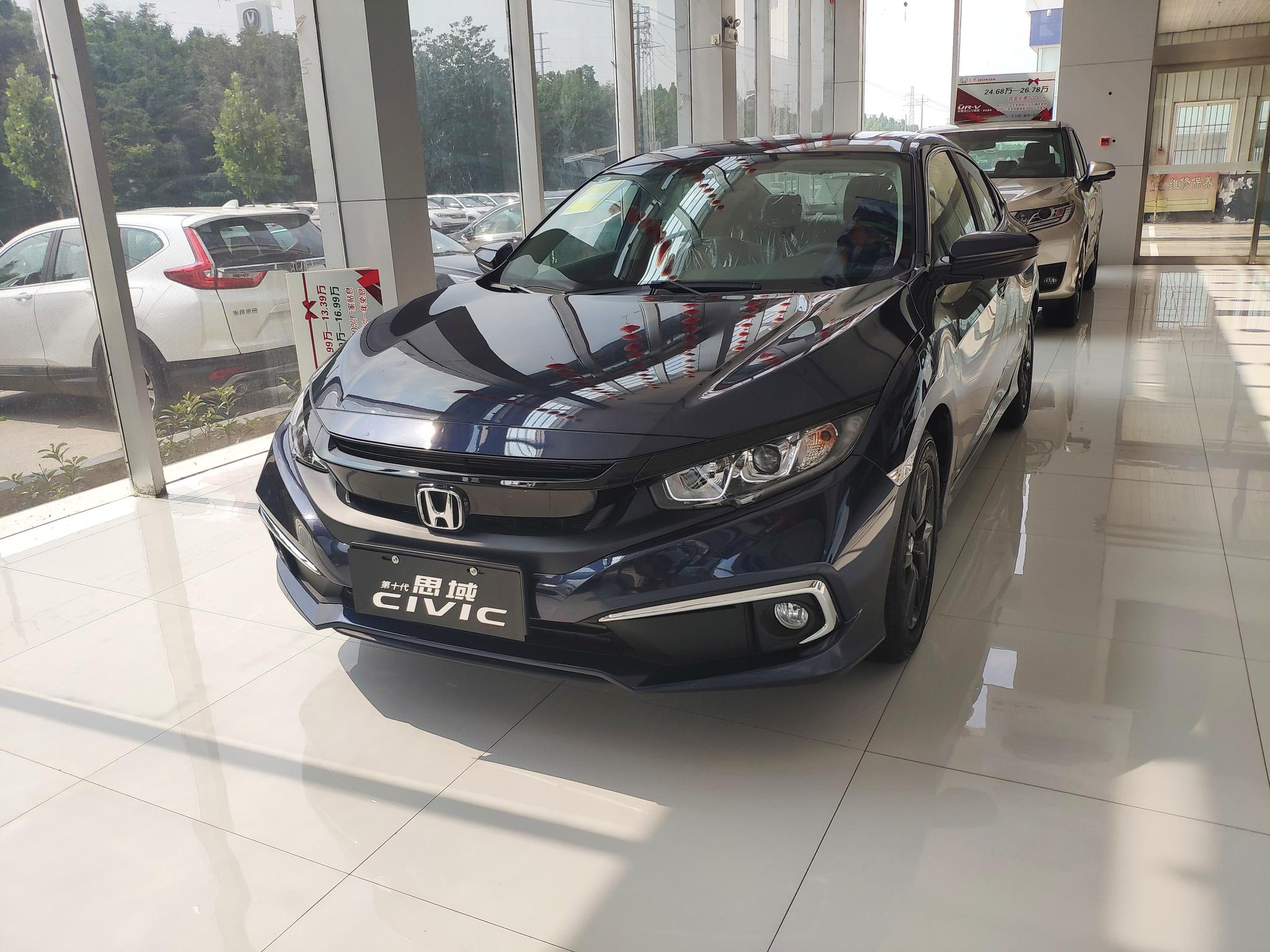 非常运动新款本田思域实车到店