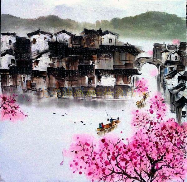 photoshop水墨画教程