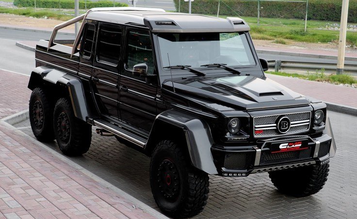 霸气侧漏,大g 6x6!