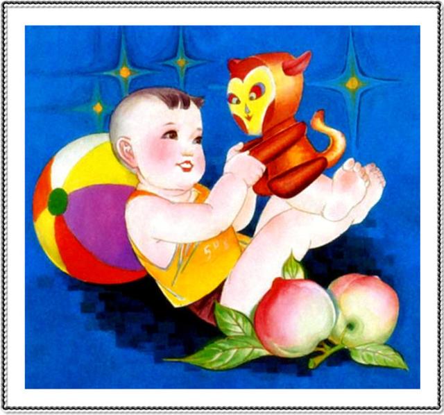 有谁家,还有这样的年画?见过的都少吧!——孟养玉作品!