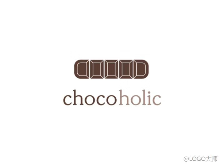 一组巧克力品牌logo设计欣赏