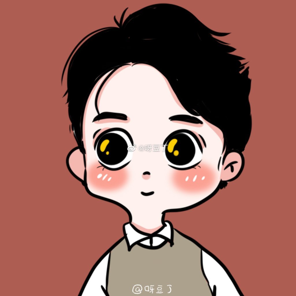 正正经经画一组情侣头像