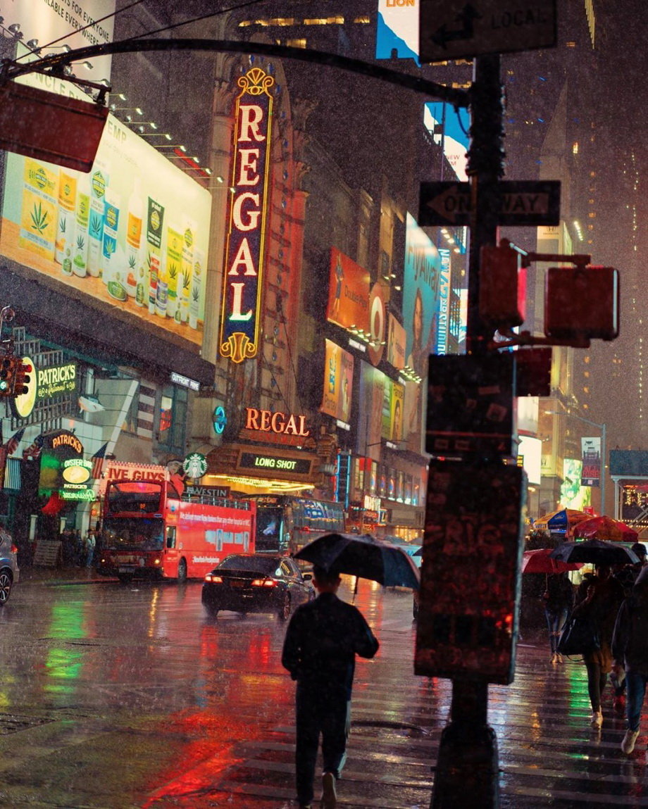 早安纽约,晚安雨夜| 摄影师 eric van nynatten