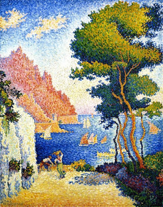 保罗·西涅克(paul signac, 1863-1935)